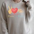 Peace Love & Poetry Poet Books Literature Writing Raglan Sleeve Sweatshirt Heather Forest Peace Love & Poetry Poet Books Literature Writing Raglan Sleeve Sweatshirt Heather Forest