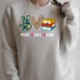 Peace Love Read Book Lover Reading Bookworm Reader Raglan Sleeve Sweatshirt Heather Forest Peace Love Read Book Lover Reading Bookworm Reader Raglan Sleeve Sweatshirt Heather Forest