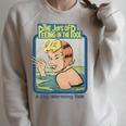 Peeing In The Pool Book Cover By Sam Spencer Raglan Sleeve Sweatshirt Heather Forest Peeing In The Pool Book Cover By Sam Spencer Raglan Sleeve Sweatshirt Heather Forest