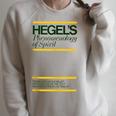 The Phenomenology Of Spirit Hegel Book Cover Raglan Sleeve Sweatshirt Heather Forest The Phenomenology Of Spirit Hegel Book Cover Raglan Sleeve Sweatshirt Heather Forest