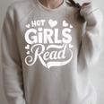 Pink Preppy Aesthetic Hot Girls Read Book Lovers Bookish Raglan Sleeve Sweatshirt Heather Forest Pink Preppy Aesthetic Hot Girls Read Book Lovers Bookish Raglan Sleeve Sweatshirt Heather Forest