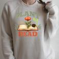 Plant a Seed Read Reader Book Library Mom Dad Summer Raglan Sleeve Sweatshirt Heather Forest