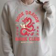 Please Bookworm Be Book Dragon Club School Nerd Library CNY Raglan Sleeve Sweatshirt Heather Forest Please Bookworm Be Book Dragon Club School Nerd Library CNY Raglan Sleeve Sweatshirt Heather Forest