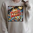 Pocket Rocket Comic Book Style Premium Tri-Blend Raglan Sleeve Sweatshirt Heather Forest Pocket Rocket Comic Book Style Premium Tri-Blend Raglan Sleeve Sweatshirt Heather Forest