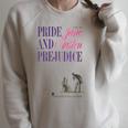 Pride And Prejudice Jane Austen Vintage Book Cover Raglan Sleeve Sweatshirt Heather Forest Pride And Prejudice Jane Austen Vintage Book Cover Raglan Sleeve Sweatshirt Heather Forest
