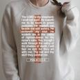 Psalm 23 The Book Of Psalms 23 Raglan Sleeve Sweatshirt Heather Forest