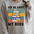 Published Author TShirt Ask Me About My Book Writer Raglan Sleeve Sweatshirt Heather Forest Published Author TShirt Ask Me About My Book Writer Raglan Sleeve Sweatshirt Heather Forest