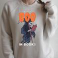 I Put The Boo In Books Halloween Librarian Raglan Sleeve Sweatshirt Heather Forest I Put The Boo In Books Halloween Librarian Raglan Sleeve Sweatshirt Heather Forest