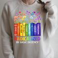 Radicalized By Basic Decency Books Rainbow LGBT Floral Women Raglan Sleeve Sweatshirt Heather Forest Radicalized By Basic Decency Books Rainbow LGBT Floral Women Raglan Sleeve Sweatshirt Heather Forest