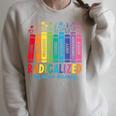 Radicalized By Basic Decency Rainbow Books LGBTQ Equality Raglan Sleeve Sweatshirt Heather Forest Radicalized By Basic Decency Rainbow Books LGBTQ Equality Raglan Sleeve Sweatshirt Heather Forest