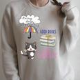 Rain Drops Rainy Days Umbrella Good Books Cute Cat Cuddles For Men Women Raglan Sleeve Sweatshirt Heather Forest Rain Drops Rainy Days Umbrella Good Books Cute Cat Cuddles For Men Women Raglan Sleeve Sweatshirt Heather Forest
