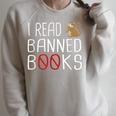 I Read Banned Books Cat Reading A Books Men Women Raglan Sleeve Sweatshirt Heather Forest I Read Banned Books Cat Reading A Books Men Women Raglan Sleeve Sweatshirt Heather Forest