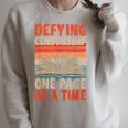 Read Banned Books Defying Censorship Banned Books Raglan Sleeve Sweatshirt Heather Forest