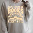 Read Banned Books Drink Coffee Fight Evil Raglan Sleeve Sweatshirt Heather Forest Read Banned Books Drink Coffee Fight Evil Raglan Sleeve Sweatshirt Heather Forest