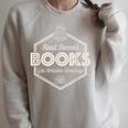 Read Banned Books Gain Forbidden Knowledge Book Lover Raglan Sleeve Sweatshirt Heather Forest