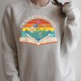 I Read Banned Books I'm With The Banned Raglan Sleeve Sweatshirt Heather Forest
