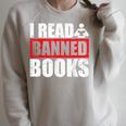 I Read Banned Books Readers Reading Sarcastic Raglan Sleeve Sweatshirt Heather Forest I Read Banned Books Readers Reading Sarcastic Raglan Sleeve Sweatshirt Heather Forest