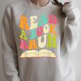 Read a Book Bruh English Teacher Groovy Retro Reading For Men Women Raglan Sleeve Sweatshirt Heather Forest Read a Book Bruh English Teacher Groovy Retro Reading For Men Women Raglan Sleeve Sweatshirt Heather Forest