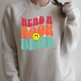 Read A Book Bruh English Teacher Reading Literature For Men Women Raglan Sleeve Sweatshirt Heather Forest Read A Book Bruh English Teacher Reading Literature For Men Women Raglan Sleeve Sweatshirt Heather Forest