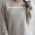 Read A Book It's A Good Day Bookworm Book Lovers Librarian Raglan Sleeve Sweatshirt Heather Forest