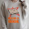 Read a Book Pentagram Satan Occult Goth Satanic Raglan Sleeve Sweatshirt Heather Forest Read a Book Pentagram Satan Occult Goth Satanic Raglan Sleeve Sweatshirt Heather Forest
