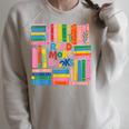 Read More Books Library Reading Literature Book Lover Nerd Raglan Sleeve Sweatshirt Heather Forest