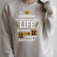 I Read Books To Have Many Lives Bookish Book Lover Comfort Colors Crop Top Raglan Sleeve Sweatshirt Heather Forest I Read Books To Have Many Lives Bookish Book Lover Comfort Colors Crop Top Raglan Sleeve Sweatshirt Heather Forest