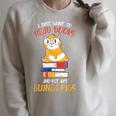 Read Books Pet Guinea Pigs Rodent Owner Lover Pet Raglan Sleeve Sweatshirt Heather Forest
