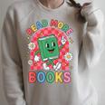 Read More Books Raglan Sleeve Sweatshirt Heather Forest Read More Books Raglan Sleeve Sweatshirt Heather Forest
