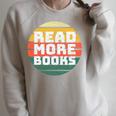 Read More Books Retro Vintage Book Lover Premium Tri-Blend Raglan Sleeve Sweatshirt Heather Forest