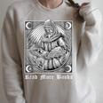 Read More Books Satan Book Leviathan Satanic Cross Devil Raglan Sleeve Sweatshirt Heather Forest Read More Books Satan Book Leviathan Satanic Cross Devil Raglan Sleeve Sweatshirt Heather Forest