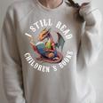 I Still Read Children's Book Bookworm Reader Love Reading Raglan Sleeve Sweatshirt Heather Forest I Still Read Children's Book Bookworm Reader Love Reading Raglan Sleeve Sweatshirt Heather Forest