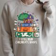 I Still Read Children's Books Fantasy Storybook Reader Raglan Sleeve Sweatshirt Heather Forest