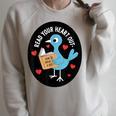 Read Your Heart Out How To Drive A Bus Book Lover Reading Raglan Sleeve Sweatshirt Heather Forest
