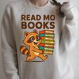 Read Mo Books – Raccoon Lovers Raglan Sleeve Sweatshirt Heather Forest