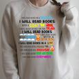 Read My Shirt Day For Kids Boy Girls i Will Read Books Raglan Sleeve Sweatshirt Heather Forest Read My Shirt Day For Kids Boy Girls i Will Read Books Raglan Sleeve Sweatshirt Heather Forest