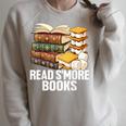 Read S'More Books Camping Themed Literacy Night Raglan Sleeve Sweatshirt Heather Forest