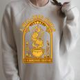 A Well Read Woman Is A Dangerous Creature Book Witch Raglan Sleeve Sweatshirt Heather Forest