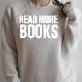 Reader Book Lover Read More Books Raglan Sleeve Sweatshirt Heather Forest