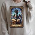 The Reader Dragon Fantasy Book Lover Tarot Card Premium Tri-Blend Raglan Sleeve Sweatshirt Heather Forest The Reader Dragon Fantasy Book Lover Tarot Card Premium Tri-Blend Raglan Sleeve Sweatshirt Heather Forest