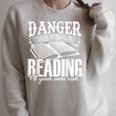 Reader Reading Teacher Shirt Bookworm Book Lover For Men Women Kids Raglan Sleeve Sweatshirt Heather Forest