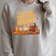 Reading 67 Six Seven Meme English Teacher Book Lover Raglan Sleeve Sweatshirt Heather Forest