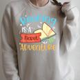 Reading Adventure Librarian Bookworm Book Lover Raglan Sleeve Sweatshirt Heather Forest Reading Adventure Librarian Bookworm Book Lover Raglan Sleeve Sweatshirt Heather Forest