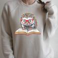 Reading Book Hedgehog Raglan Sleeve Sweatshirt Heather Forest