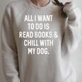 Reading For Book Lover Read Books Chill With Dog Men Women Girls Kids Raglan Sleeve Sweatshirt Heather Forest Reading For Book Lover Read Books Chill With Dog Men Women Girls Kids Raglan Sleeve Sweatshirt Heather Forest