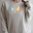 Reading Cat Heartbeat Book & Cat Lover Raglan Sleeve Sweatshirt Heather Forest Reading Cat Heartbeat Book & Cat Lover Raglan Sleeve Sweatshirt Heather Forest