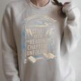 Still Into Reading Chapters Unfolding Book Raglan Sleeve Sweatshirt Heather Forest Still Into Reading Chapters Unfolding Book Raglan Sleeve Sweatshirt Heather Forest