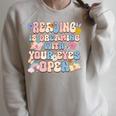 Reading Is Dreaming With Your Eyes Open Librarian Book Lover Raglan Sleeve Sweatshirt Heather Forest Reading Is Dreaming With Your Eyes Open Librarian Book Lover Raglan Sleeve Sweatshirt Heather Forest