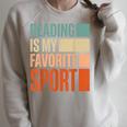 Reading Is My Favorite Sport Reader Book Worm Raglan Sleeve Sweatshirt Heather Forest Reading Is My Favorite Sport Reader Book Worm Raglan Sleeve Sweatshirt Heather Forest