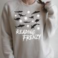 Reading Frenzy Shark Love Books Teacher Read TShirt Raglan Sleeve Sweatshirt Heather Forest Reading Frenzy Shark Love Books Teacher Read TShirt Raglan Sleeve Sweatshirt Heather Forest